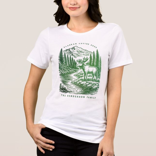 Camiseta Personalizada Embarque de Navio de Cruzei (Frente)