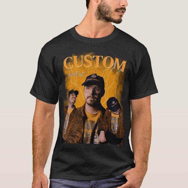 Camiseta Personalizada Estilo Retro 90s Bootleg -  (Frente)