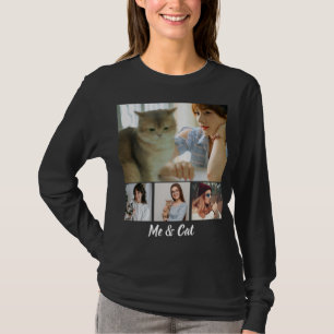 Camiseta Personalizada Eu & Amante de Gato