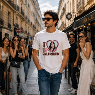 Camiseta Personalizada Eu Amo Minha Namorada