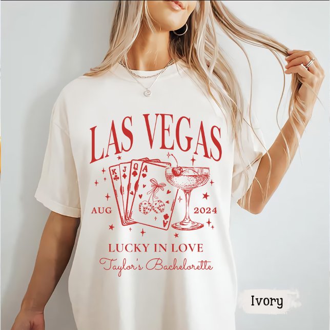 Camiseta Personalizada Festa de solteira Las Vegas (Criador carregado)