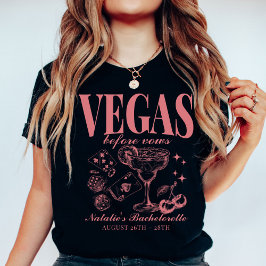 Camiseta Personalizada Festa de solteira Las Vegas