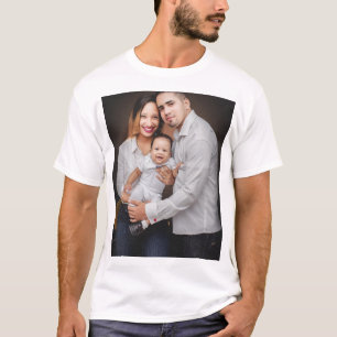 Camiseta Personalizada Foto da Família Personalizada