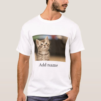 Camiseta Personalizada Foto e Nome