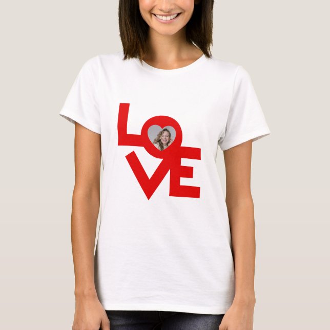 Camiseta Personalizada Foto Mãe ou Lover Mulheres Personali (Frente)