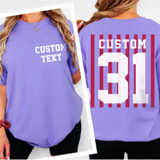 Camiseta Personalizada Frente Verso Nome da Equipe