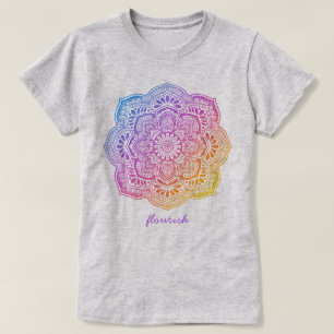 Camiseta Personalizada Iris Mandala