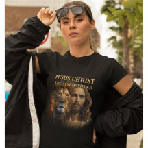 Camiseta Personalizada Jesus Cristo O Leão De Juda