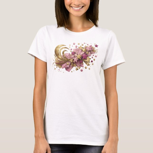 Camiseta Personalizada Laranja ARTE ABSTRATA (Frente)