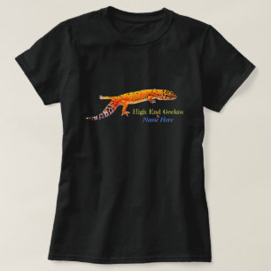 Camiseta Personalizada Leopard Gecko Lizard