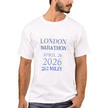 Camiseta Personalizada Londres Maratona 2023
