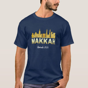 Camiseta Personalizada Makkah - Lembrança de Umrah