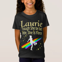 PERSONALIZADA, MAS MENINA DE FUTEBOL DE FIERCE T S