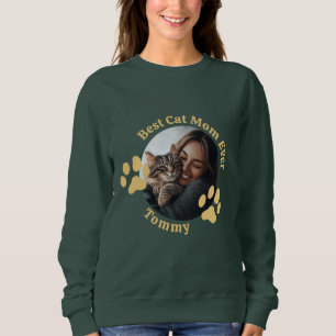 Camiseta Personalizada Melhor Mãe de Gato de Todos