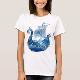 Camiseta Personalizada NAVIO DE CRISTAL DE GELO Pr