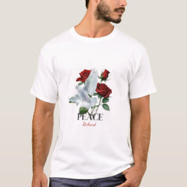 Camiseta Personalizada Nome Custom Dove Rose