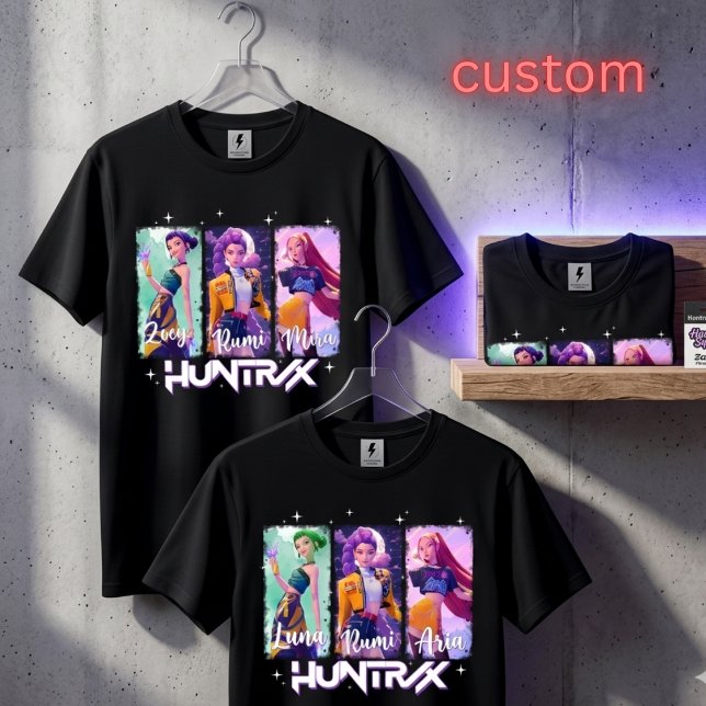 Camiseta Personalizada Nome Squad de Meninas do An (Criador carregado)