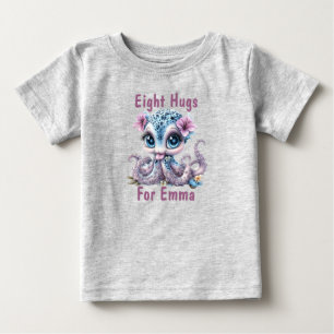 Camiseta Personalizada Oito Abraços Bebê