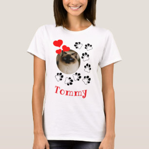 Camiseta Personalizada para Amantes de Animais de 