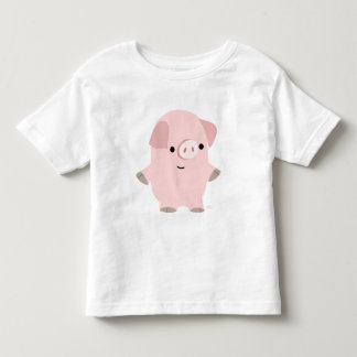 Camiseta personalizada para crianças Porcos de ani