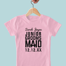 Camiseta Personalizada para Junior Groomsmaid Meni