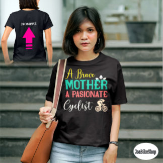 Camiseta Personalizada para la MAMA Ciclista Apasionada