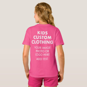 Camiseta personalizada para MENINA - WOW PINK