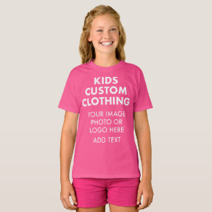 Camiseta personalizada para MENINA - WOW PINK