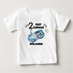 Camiseta Personalizada para Menino de 2º Aniversár