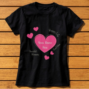 Camiseta Personalizada para Mulheres Negras com Co