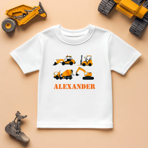 Camiseta Personalizada para Veículos de Construção