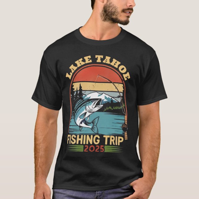 Camiseta Personalizada para Viagem de Pesca em Gru (Frente)