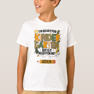Camiseta Personalizada Pronta Para o Jardim de Inf