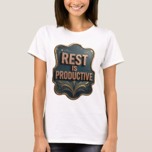 Camiseta Personalizada REST É PRODUTIVO Iconic Gol