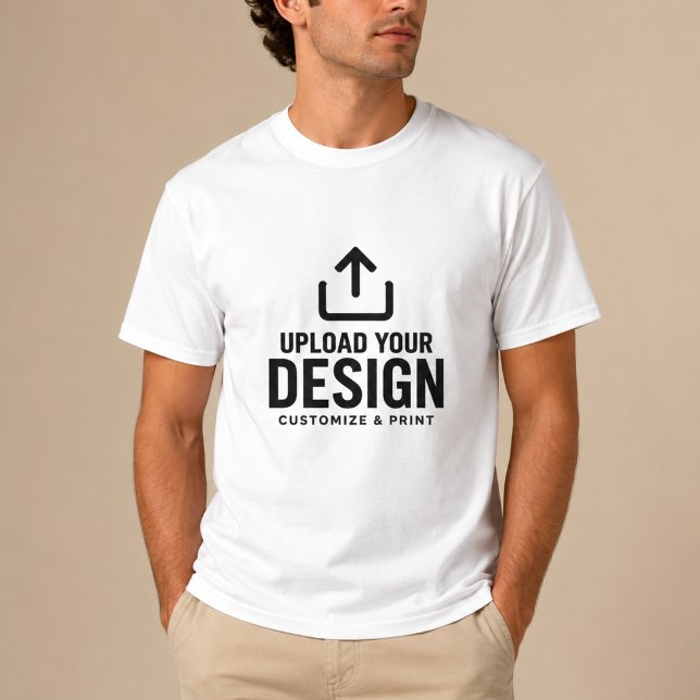 Camiseta Personalizada Simples Branca (Criador carregado)