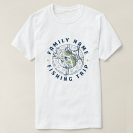 Camiseta Personalizada Viagem de Pesca em Família
