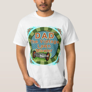 Camiseta personalizada Vintage Lawn Mower