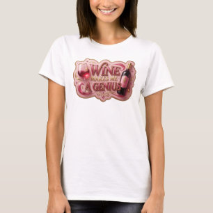 Camiseta Personalizada WITTY GOLD VINHO ME TORNA U