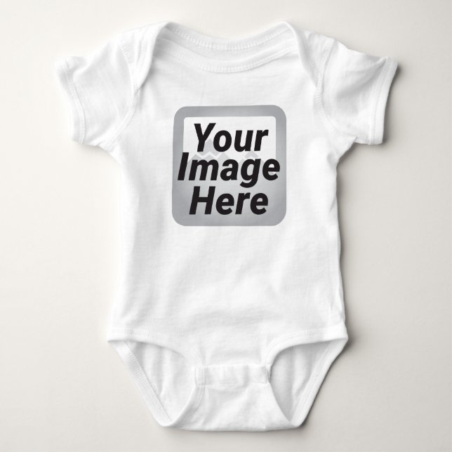 Camiseta Personalizado 18 meses de Bodysuit do bebê (Frente)