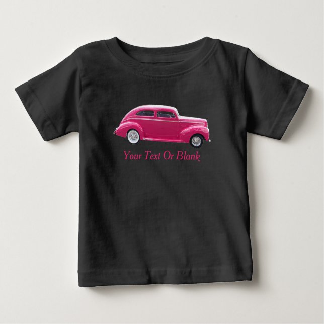 Camiseta Personalizado 1940 Famous American Make Sedan (Frente)