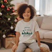 Personalizado Acredite no Papai Noel Sleigh Natal 