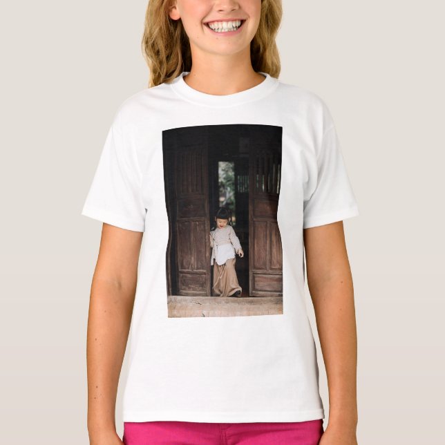 Camiseta Personalizado, Adicionar Foto e Texto (Frente)