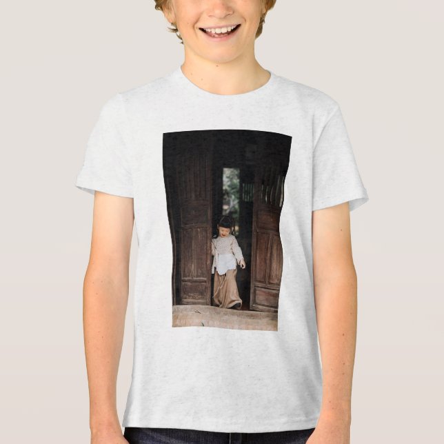 Camiseta Personalizado, Adicionar Foto e Texto (Frente)