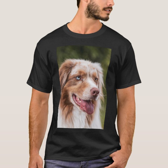 Camiseta Personalizado, Adicionar Foto e Texto cachorros  (Frente)