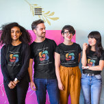 Camiseta Personalizado adicione seu logotipo comercial pret<br><div class="desc">Camiseta preta simples,  marketing chic,  para um negócio moderno ou empresa que procura um presente de cliente para clientes ou funcionários. Adicione seu logotipo e nome corporativo personalizados.</div>