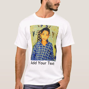 Camiseta Personalizado. Adicione sua foto e texto
