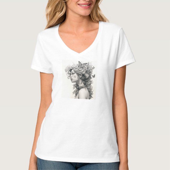 Camiseta Personalizado (adicione sua própria foto e/ou text (Frente)