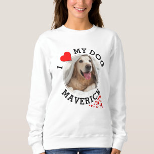 Camiseta Personalizado, adoro o meu cão