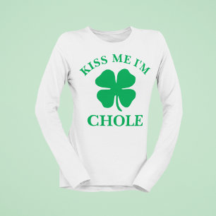 Camiseta Personalizado beije-me o dia de St Patrick