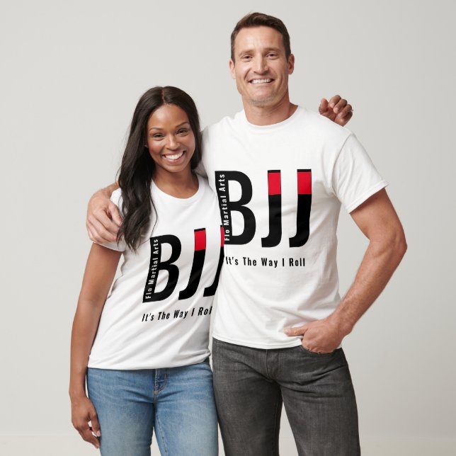 Camiseta Personalizado BJJ Jiu Jitsu Black Belt Men (Unissex)